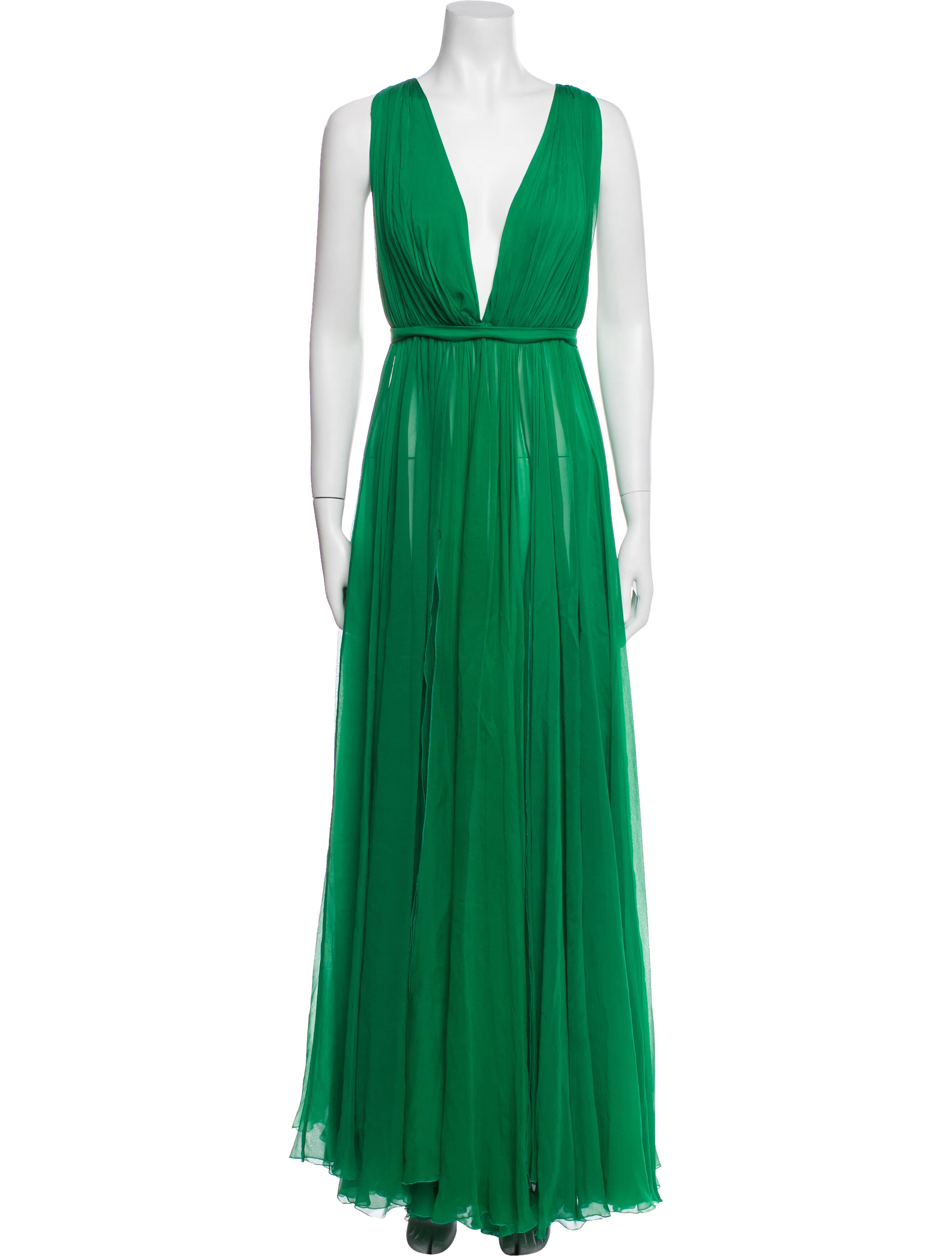 Dolce & Gabbana V-Neck Long Dress