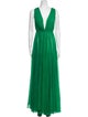 Dolce & Gabbana V-Neck Long Dress