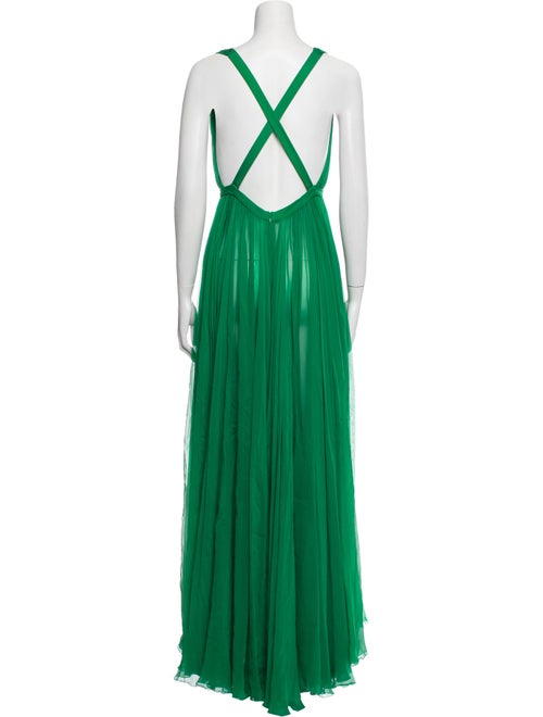 Dolce & Gabbana V-Neck Long Dress