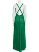 Dolce & Gabbana V-Neck Long Dress