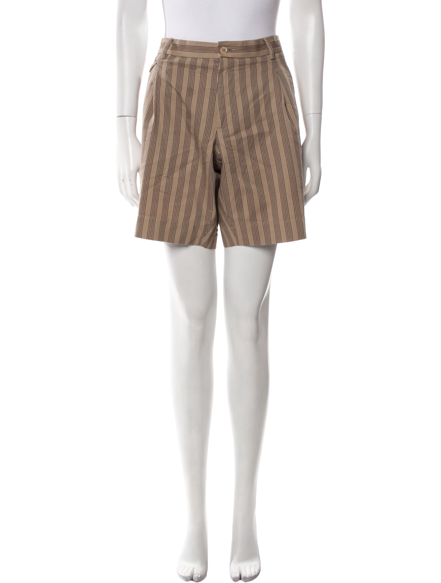 Dolce & Gabbana Striped Mini Shorts