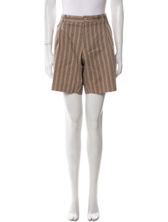 Dolce & Gabbana Striped Mini Shorts