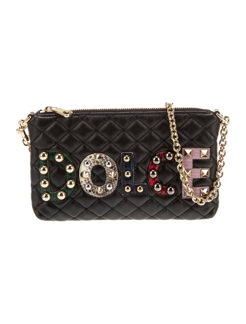 Dolce & Gabbana Leather Shoulder Bag Small