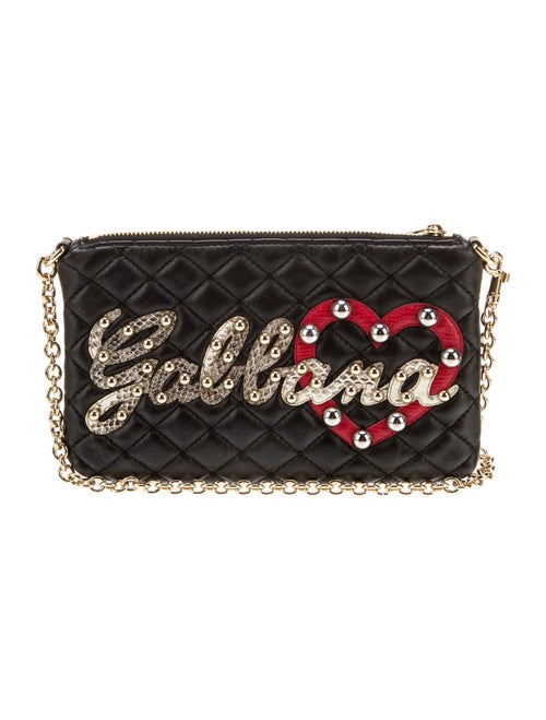 Dolce & Gabbana Leather Shoulder Bag Small