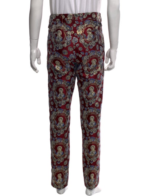 Dolce & Gabbana Floral Print Pants