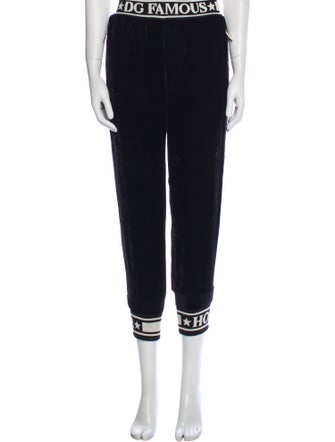 Dolce & Gabbana Velour Sweatpants