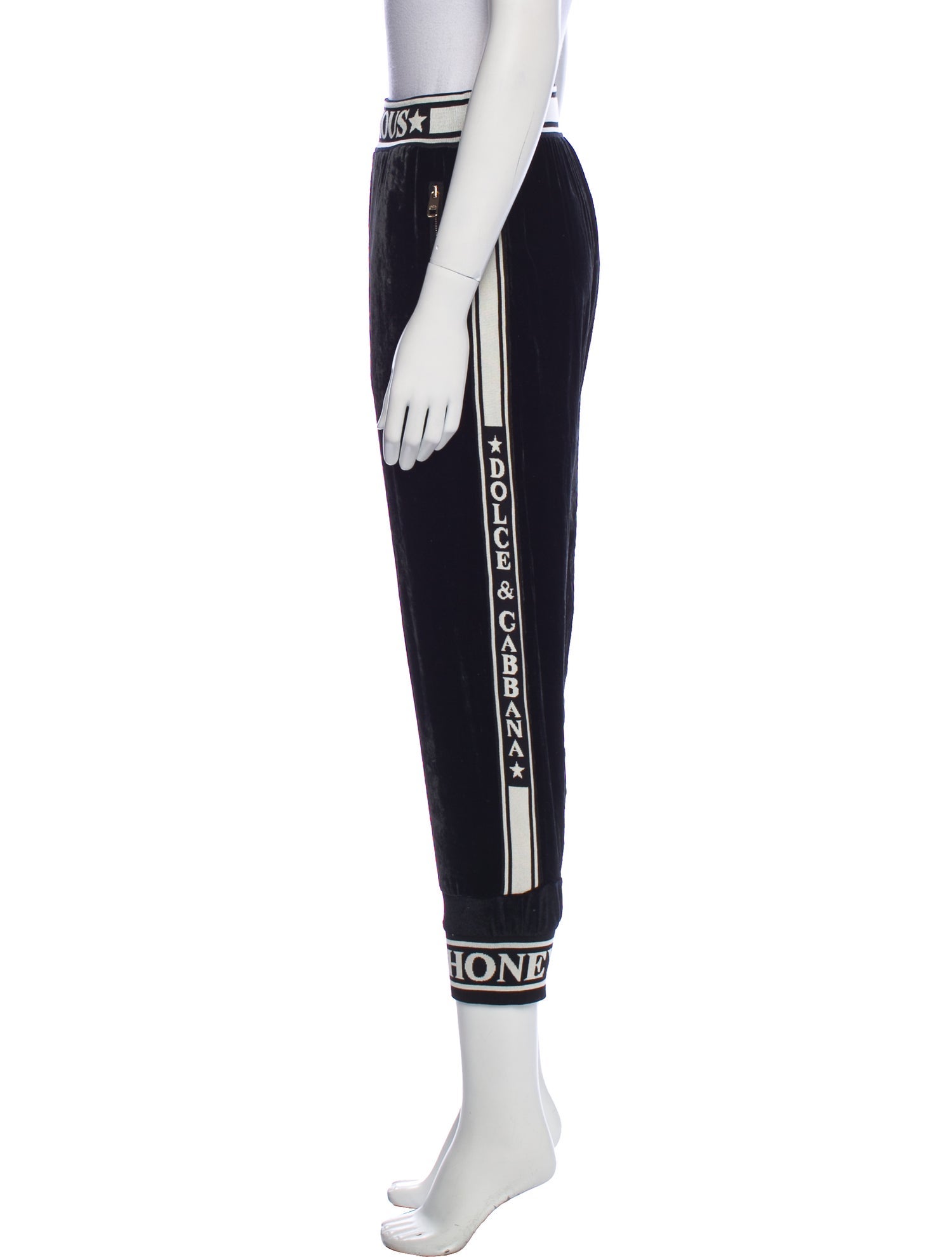 Dolce & Gabbana Velour Sweatpants