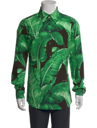 Dolce & Gabbana Printed Long Sleeve Shirt