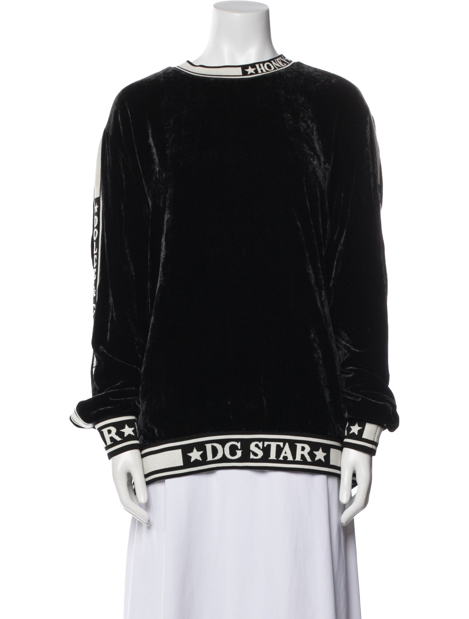 Dolce & Gabbana Crew Neck Long Sleeve Sweatshirt