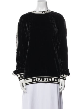Dolce & Gabbana Crew Neck Long Sleeve Sweatshirt