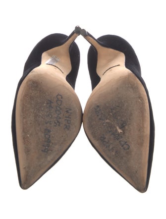 Dolce & Gabbana Suede Sequin Embellishments Pumps