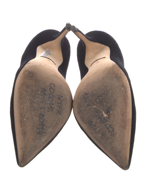 Dolce & Gabbana Suede Sequin Embellishments Pumps