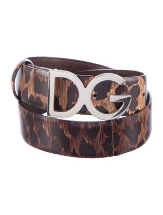 Dolce & Gabbana Leather Waist Belt