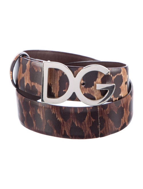 Dolce & Gabbana Leather Waist Belt