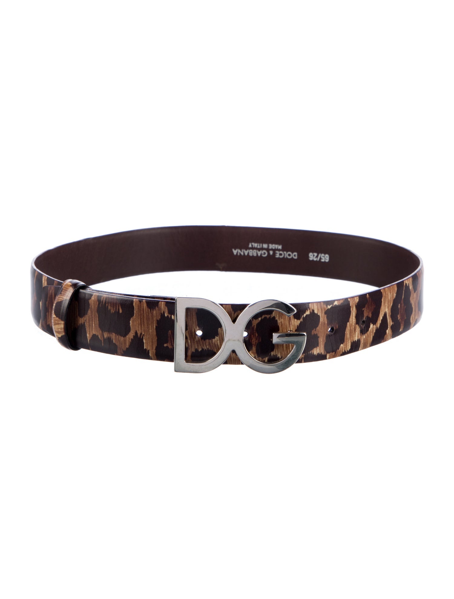 Dolce & Gabbana Leather Waist Belt