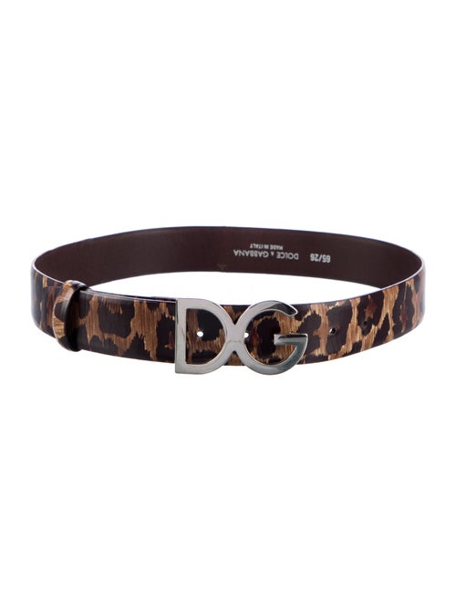 Dolce & Gabbana Leather Waist Belt