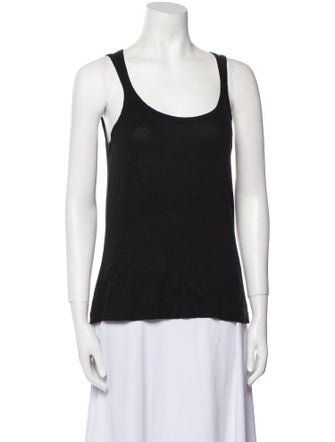 Dolce & Gabbana Scoop Neck Sleeveless Top