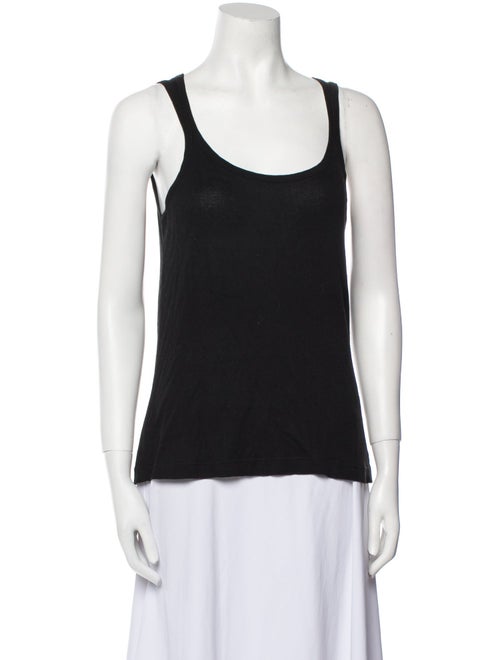 Dolce & Gabbana Scoop Neck Sleeveless Top