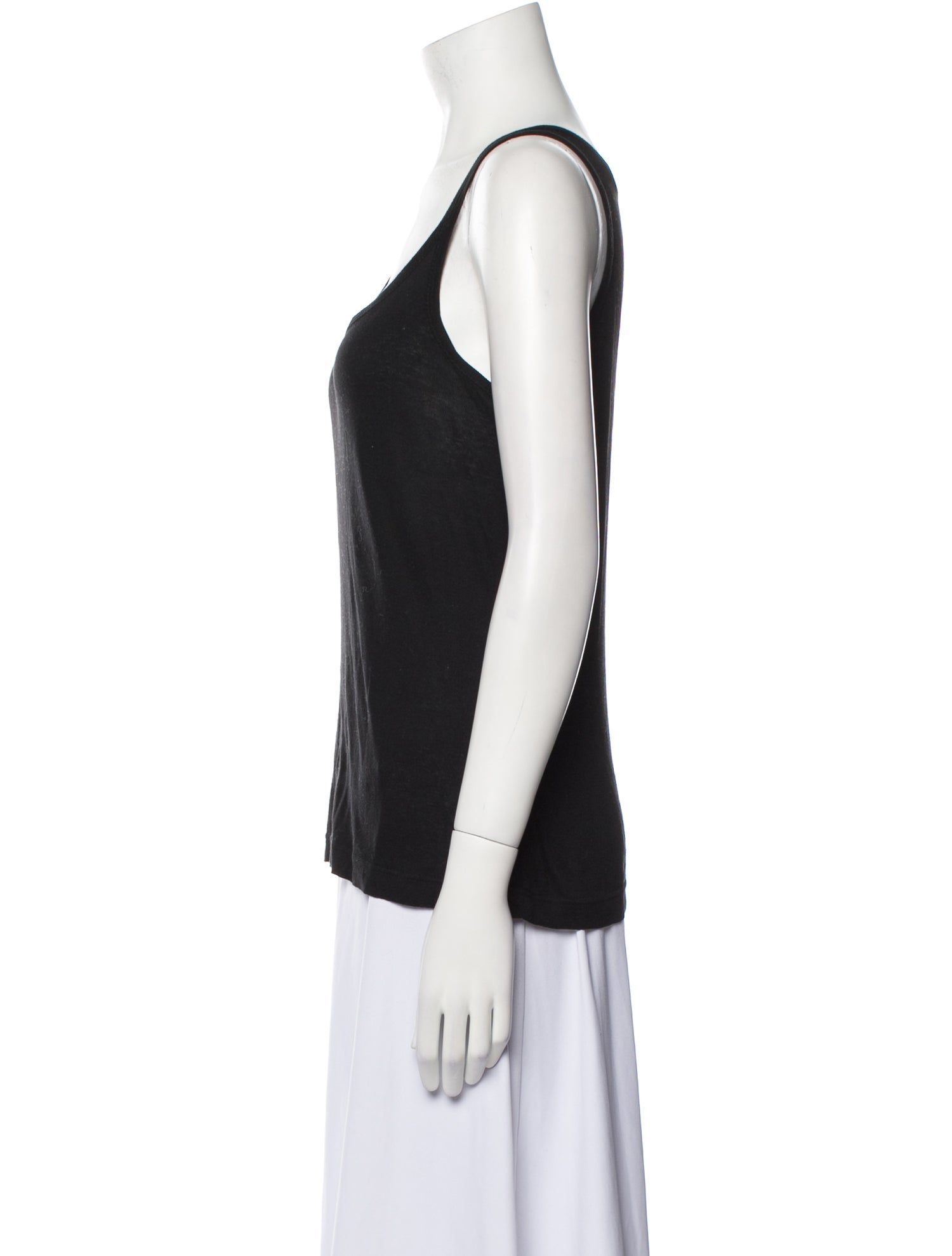 Dolce & Gabbana Scoop Neck Sleeveless Top