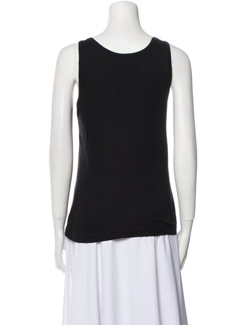 Dolce & Gabbana Scoop Neck Sleeveless Top