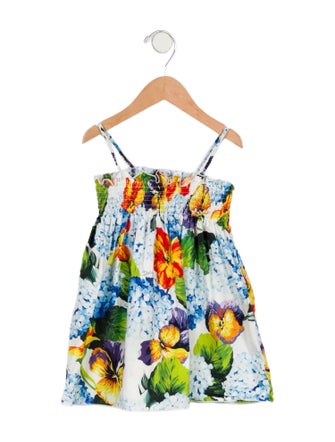 Dolce & Gabbana Toddler Girls' Floral Sleeveless Dress