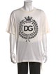 Dolce & Gabbana Graphic Print Crew Neck T-Shirt