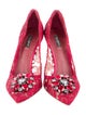 Dolce & Gabbana Lace Lace Pattern Pumps