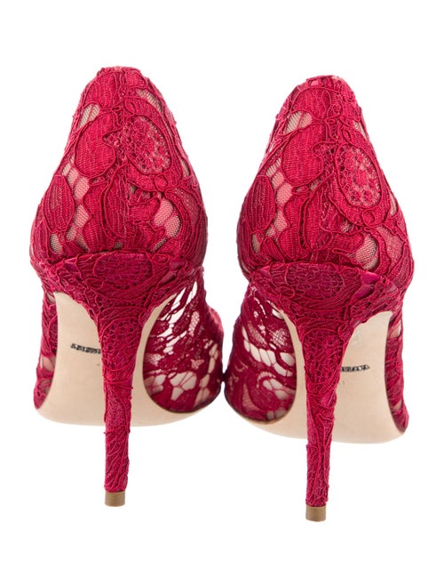 Dolce & Gabbana Lace Lace Pattern Pumps