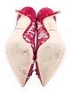 Dolce & Gabbana Lace Lace Pattern Pumps