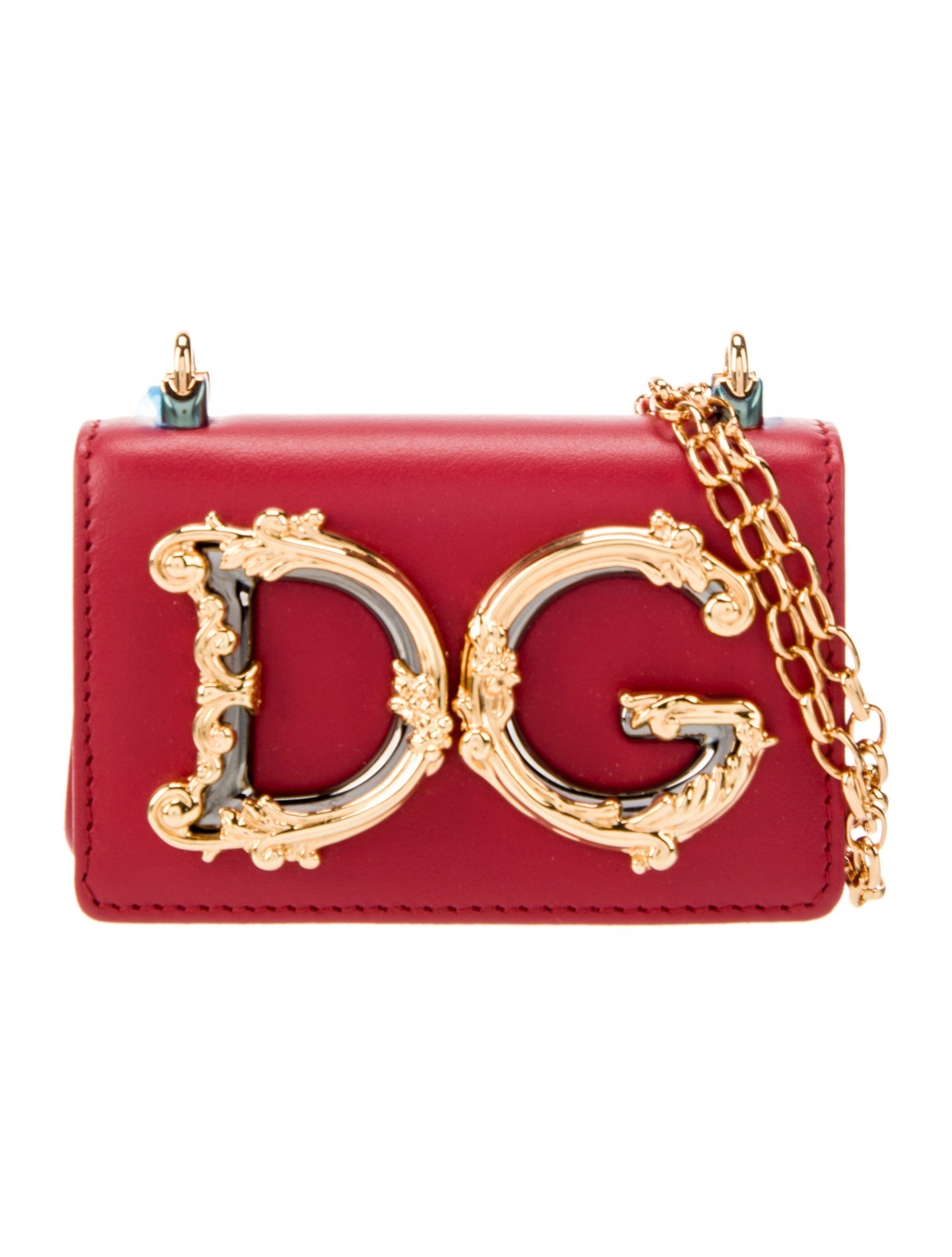 Dolce & Gabbana Leather Evening Bag