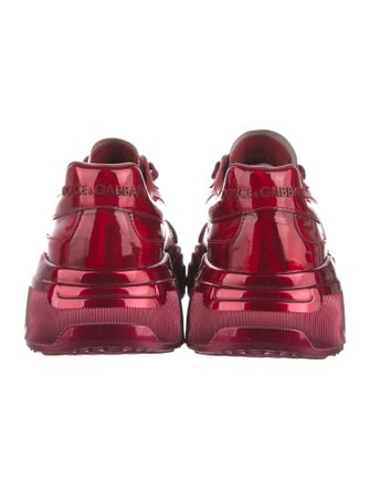 Dolce & Gabbana Patent Leather Chunky Sneakers