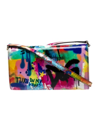 Dolce & Gabbana Patent Leather Crossbody Bag Small