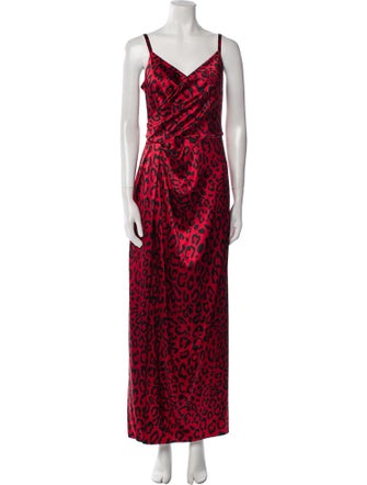 Dolce & Gabbana Silk Long Dress