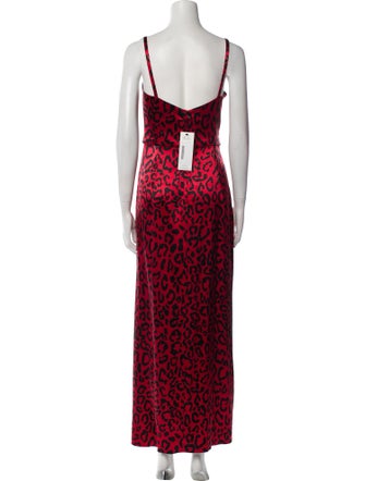 Dolce & Gabbana Silk Long Dress