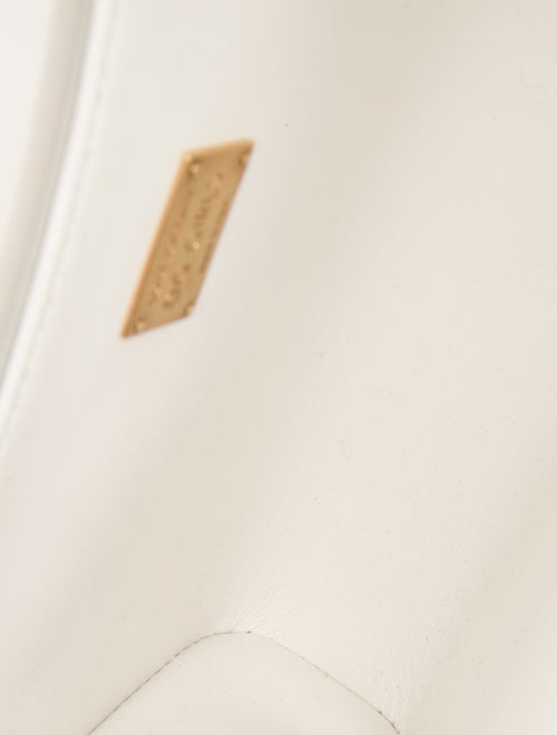 Dolce & Gabbana Embossed Leather DG Girls