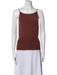 Dolce & Gabbana Square Neckline Sleeveless Top