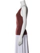 Dolce & Gabbana Square Neckline Sleeveless Top