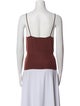 Dolce & Gabbana Square Neckline Sleeveless Top
