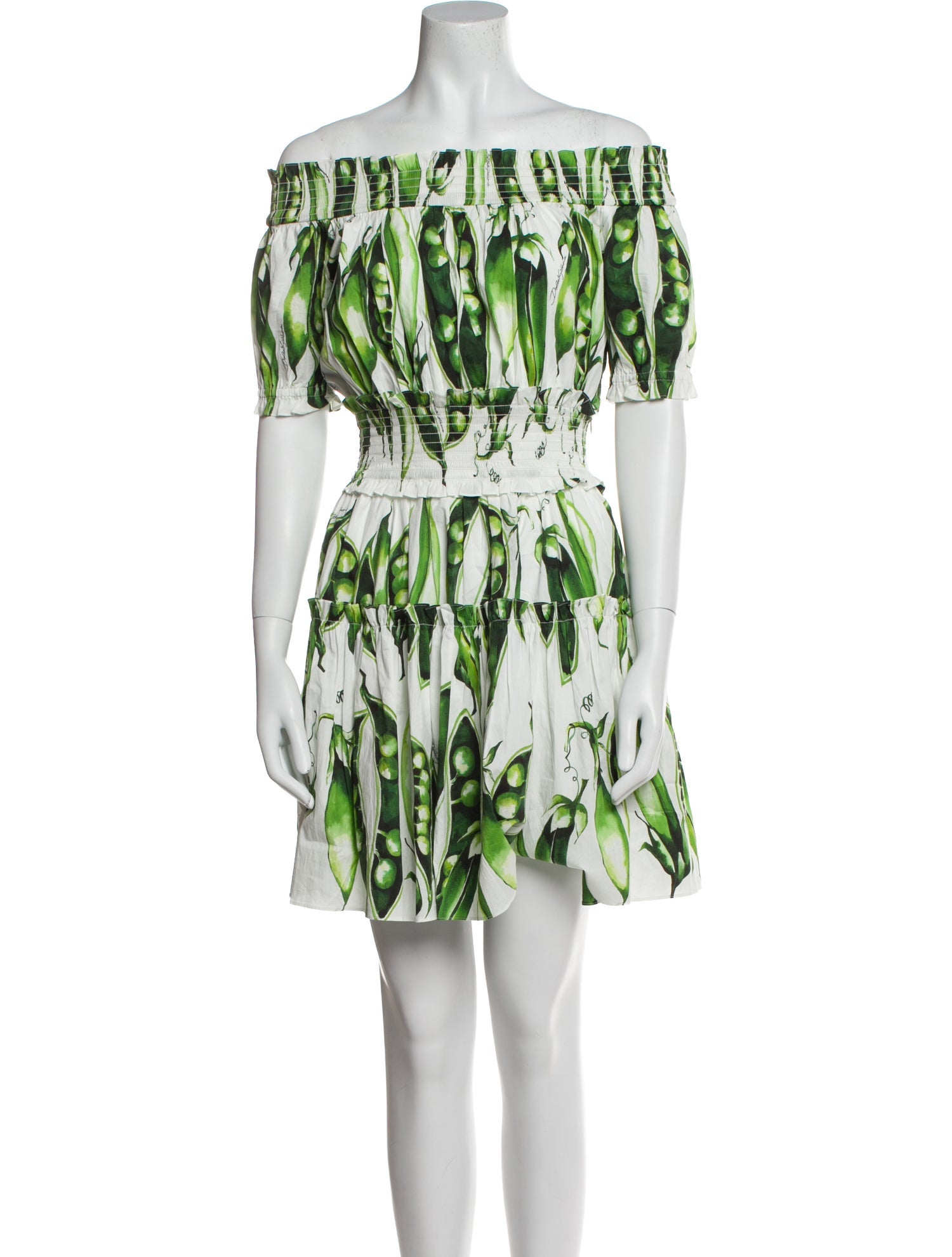 Dolce & Gabbana Printed Mini Dress