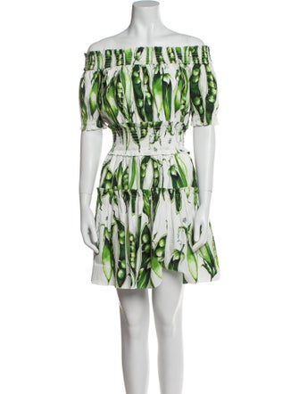 Dolce & Gabbana Printed Mini Dress