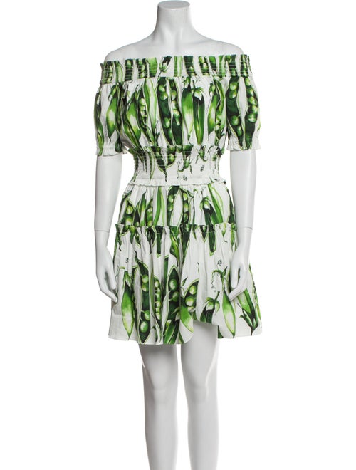 Dolce & Gabbana Printed Mini Dress