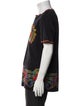 Dolce & Gabbana Sacred Heart Print Crew Neck T-Shirt