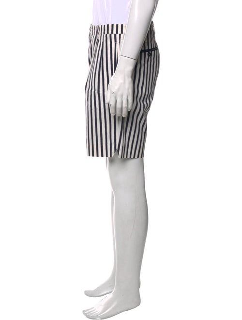 Dolce & Gabbana Striped Flat Front Shorts