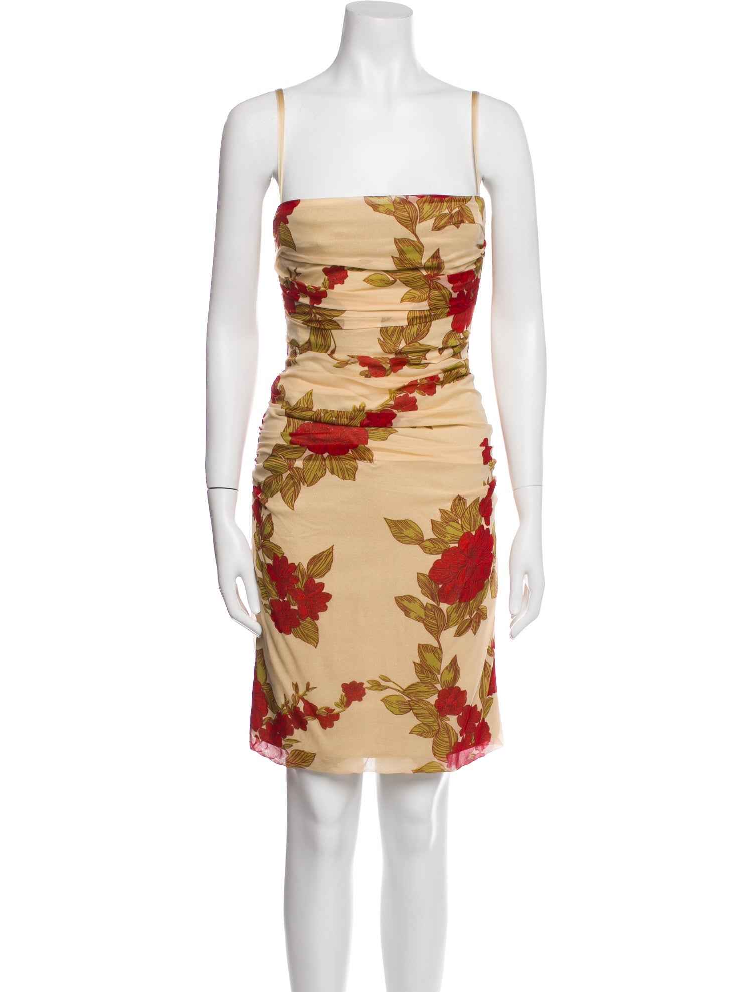 Dolce & Gabbana Floral Print Mini Dress