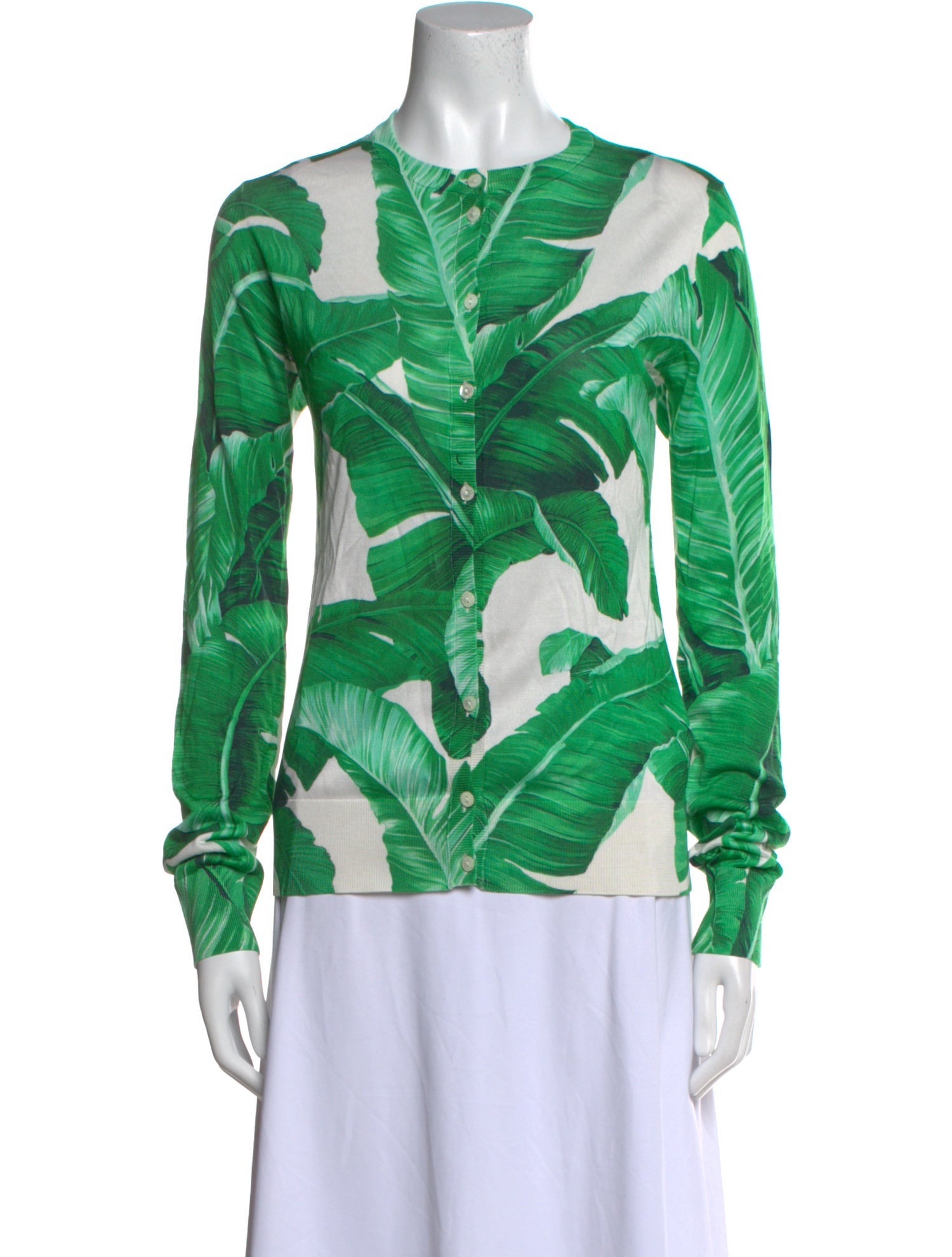 Dolce & Gabbana Silk Printed Sweatshirt