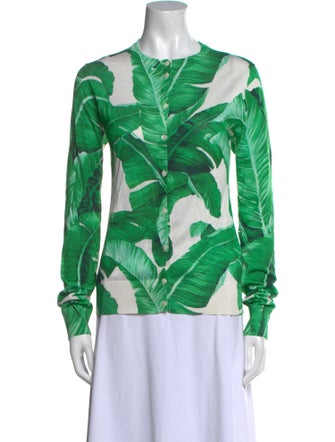 Dolce & Gabbana Silk Printed Sweatshirt