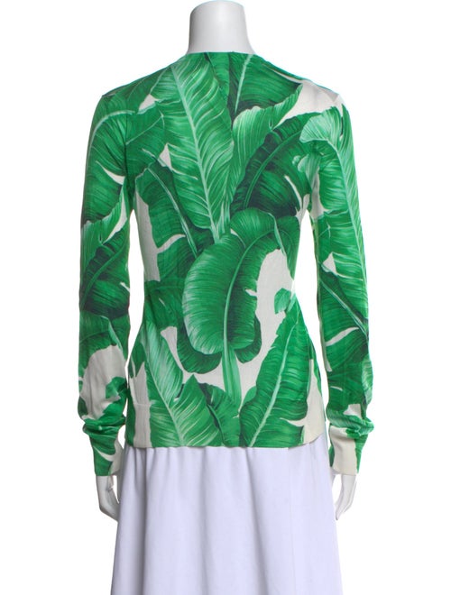 Dolce & Gabbana Silk Printed Sweatshirt