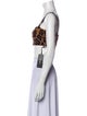 Dolce & Gabbana Animal Print Square Neckline Crop Top
