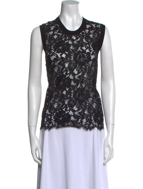 Dolce & Gabbana Virgin Wool Crew Neck Top