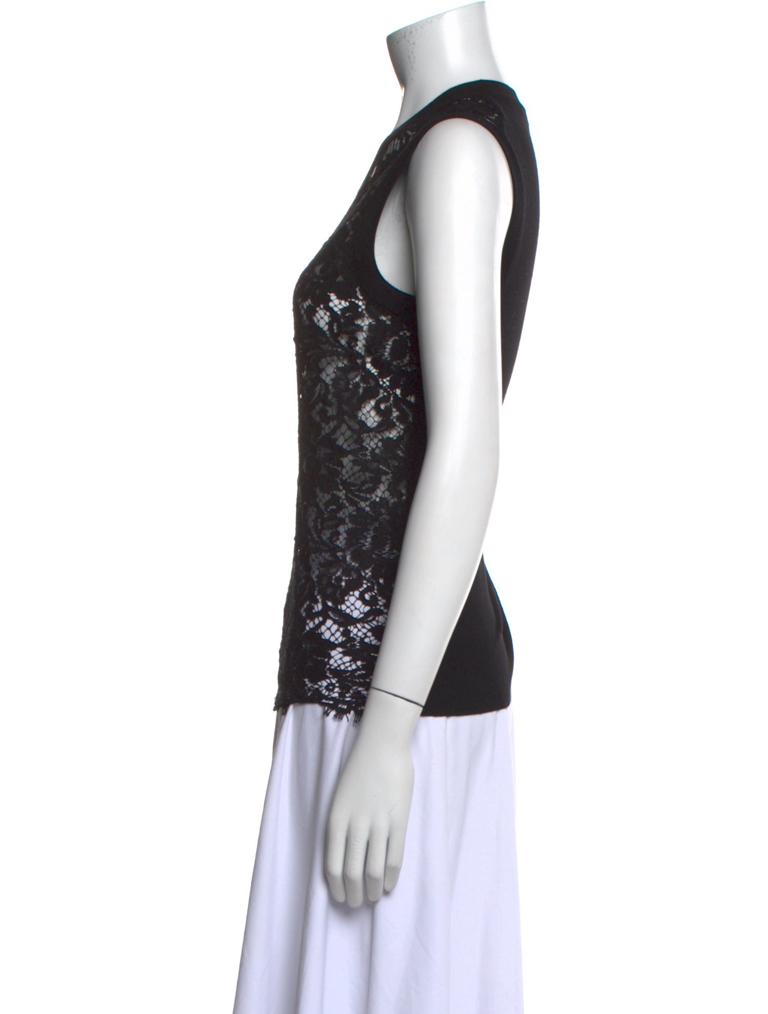 Dolce & Gabbana Virgin Wool Crew Neck Top